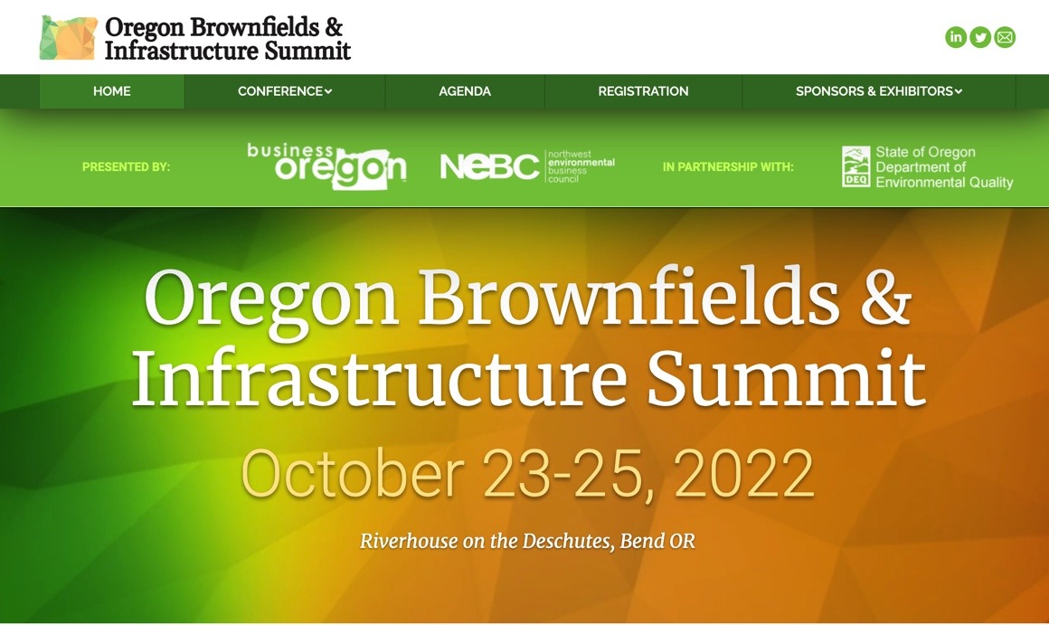 Oregon Brownfields Infrastructure Summit 2022