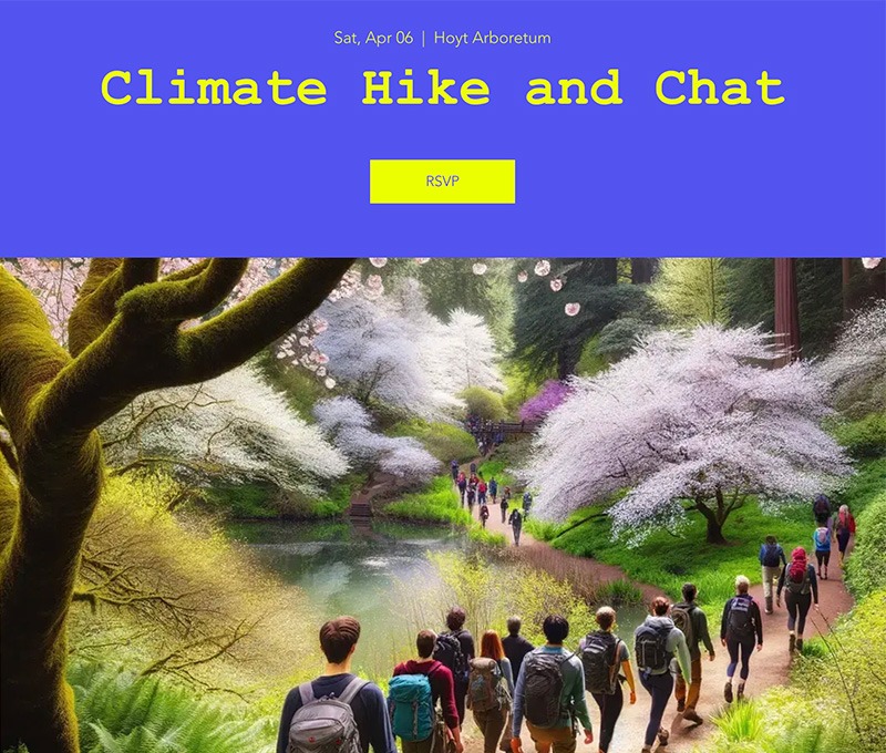 Climate Hike Chat
